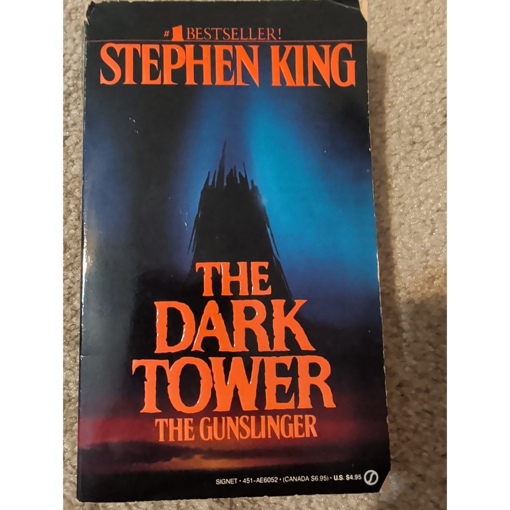 The Dark Tower: The Gunslinger by Stephen King 1989 Paperback Fantasy Novel